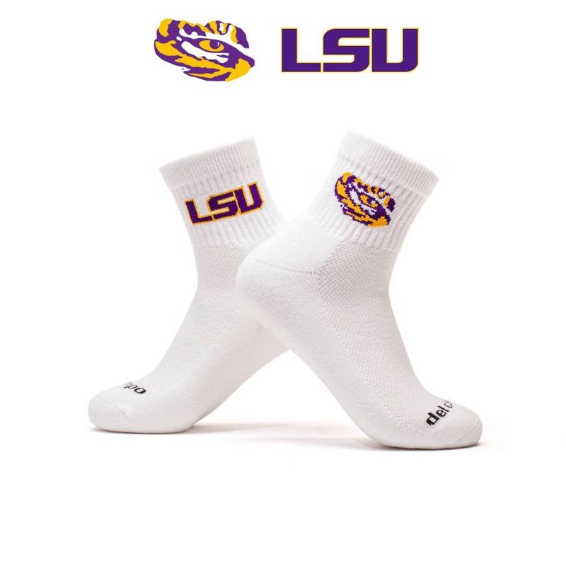 Del Campo LSU Tigers golf socks