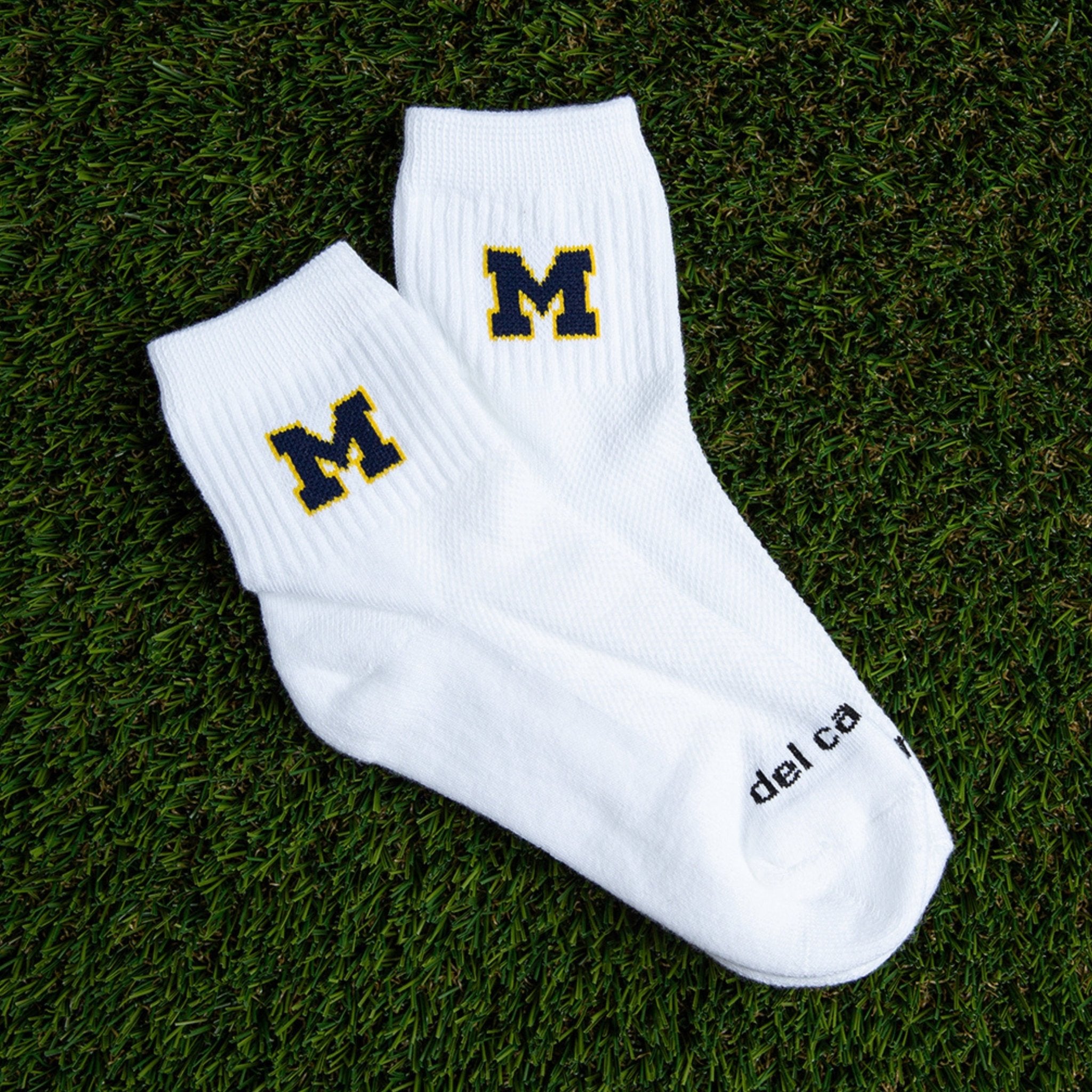 Go Blue - del campo golf socks | made in the USA