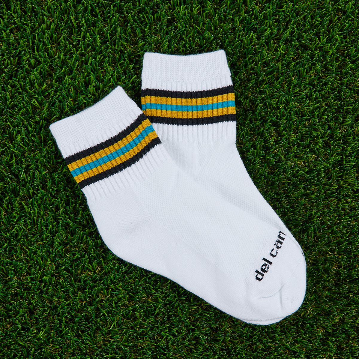 Black/Teal/Gold 5-Stripe