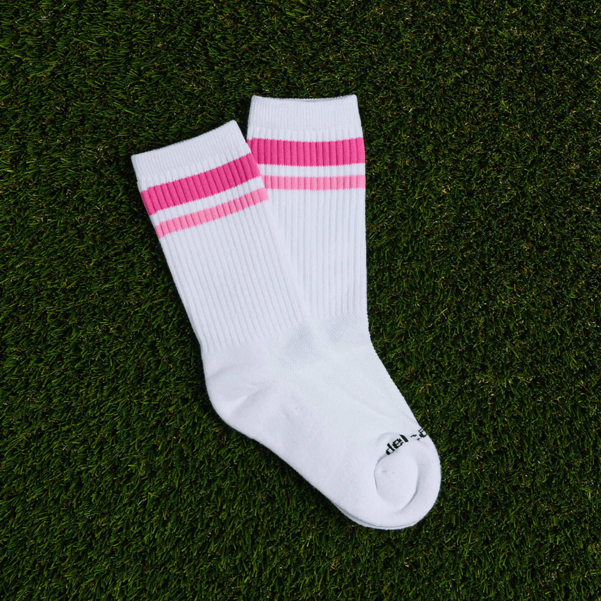 Crew Stripe Pack Socks - del campo