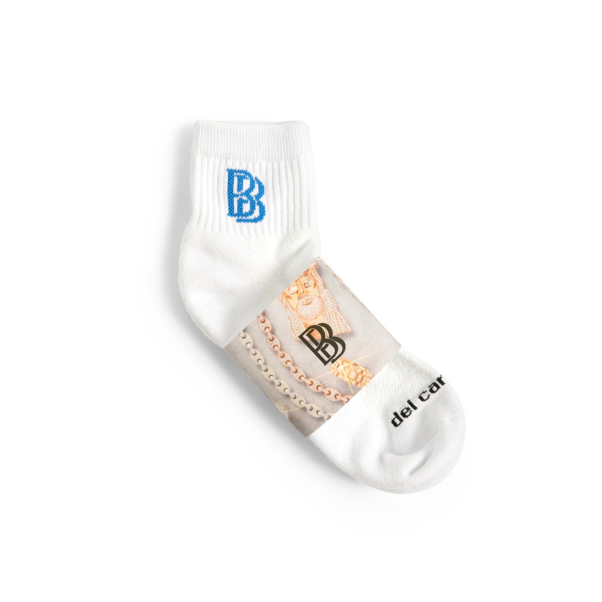 Ben Baller Blue Socks - del campo