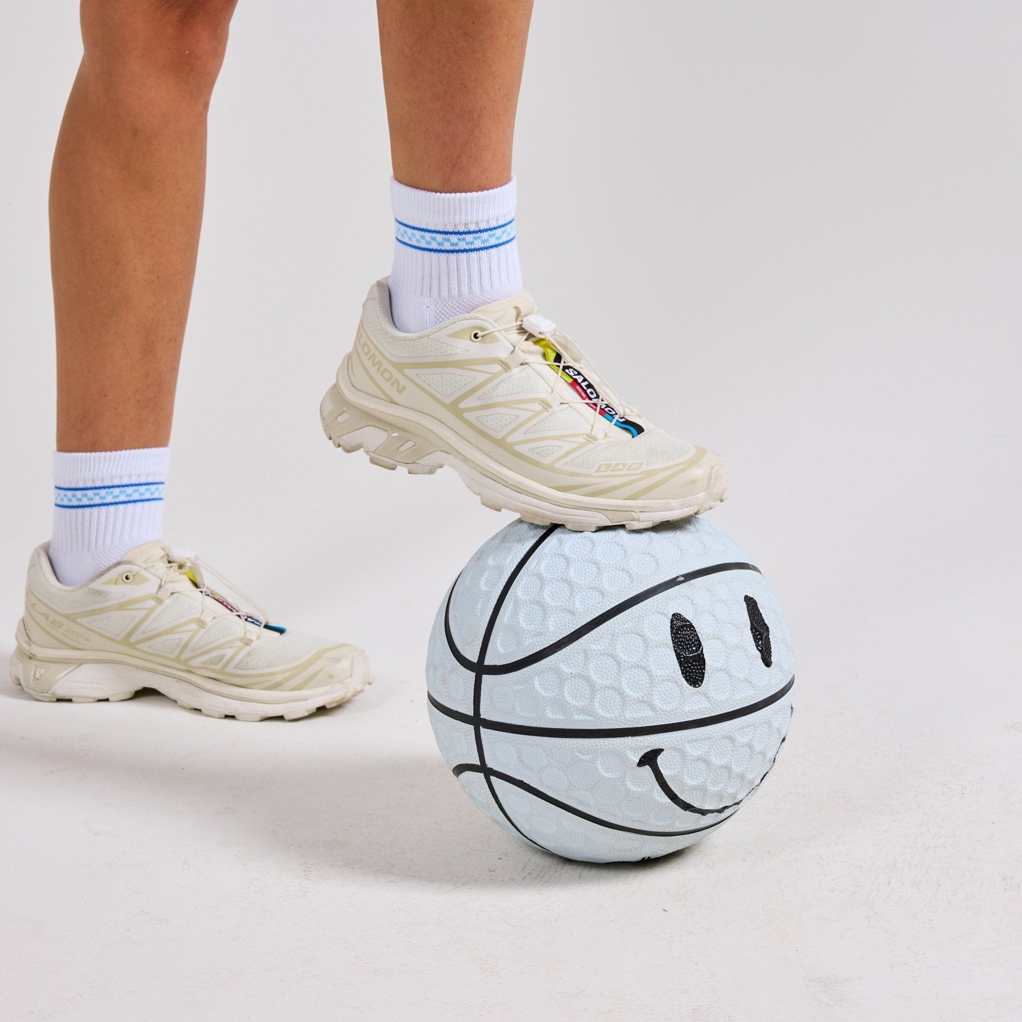 Blue Checkered Stripes - del campo