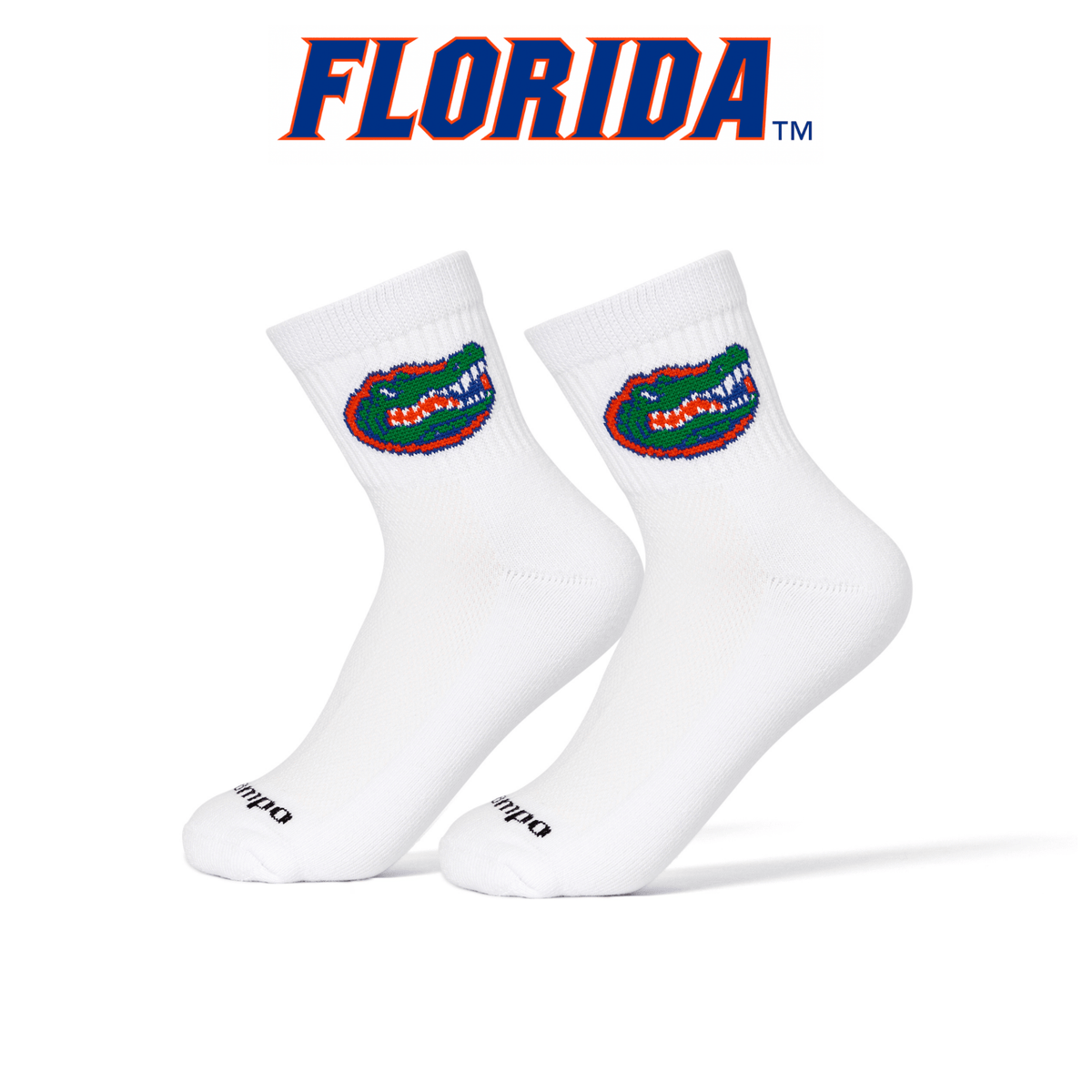 Florida Gators - Gator Head Socks - del campo