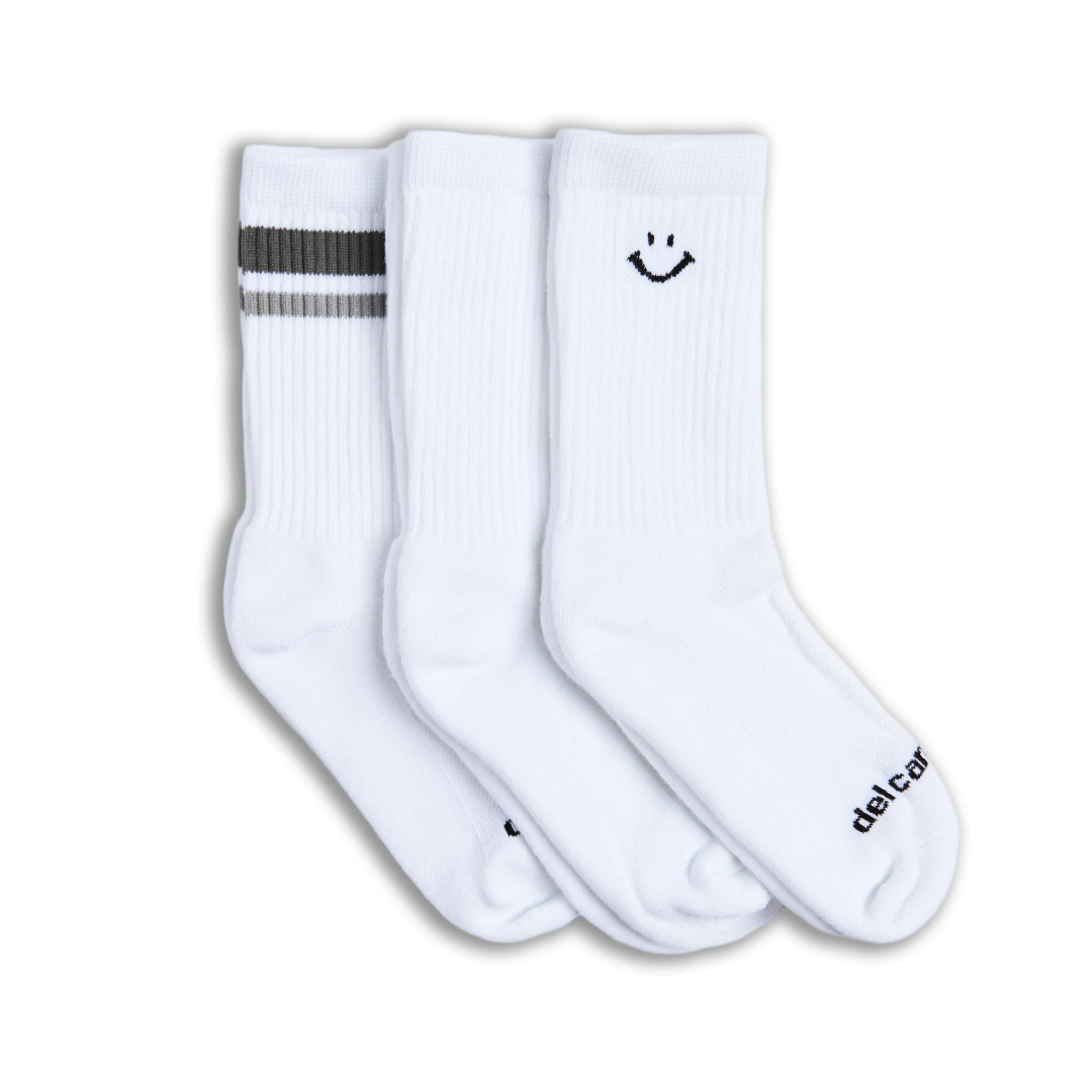 Variety Crew 3-Pack - del campo golf socks | made in the USA