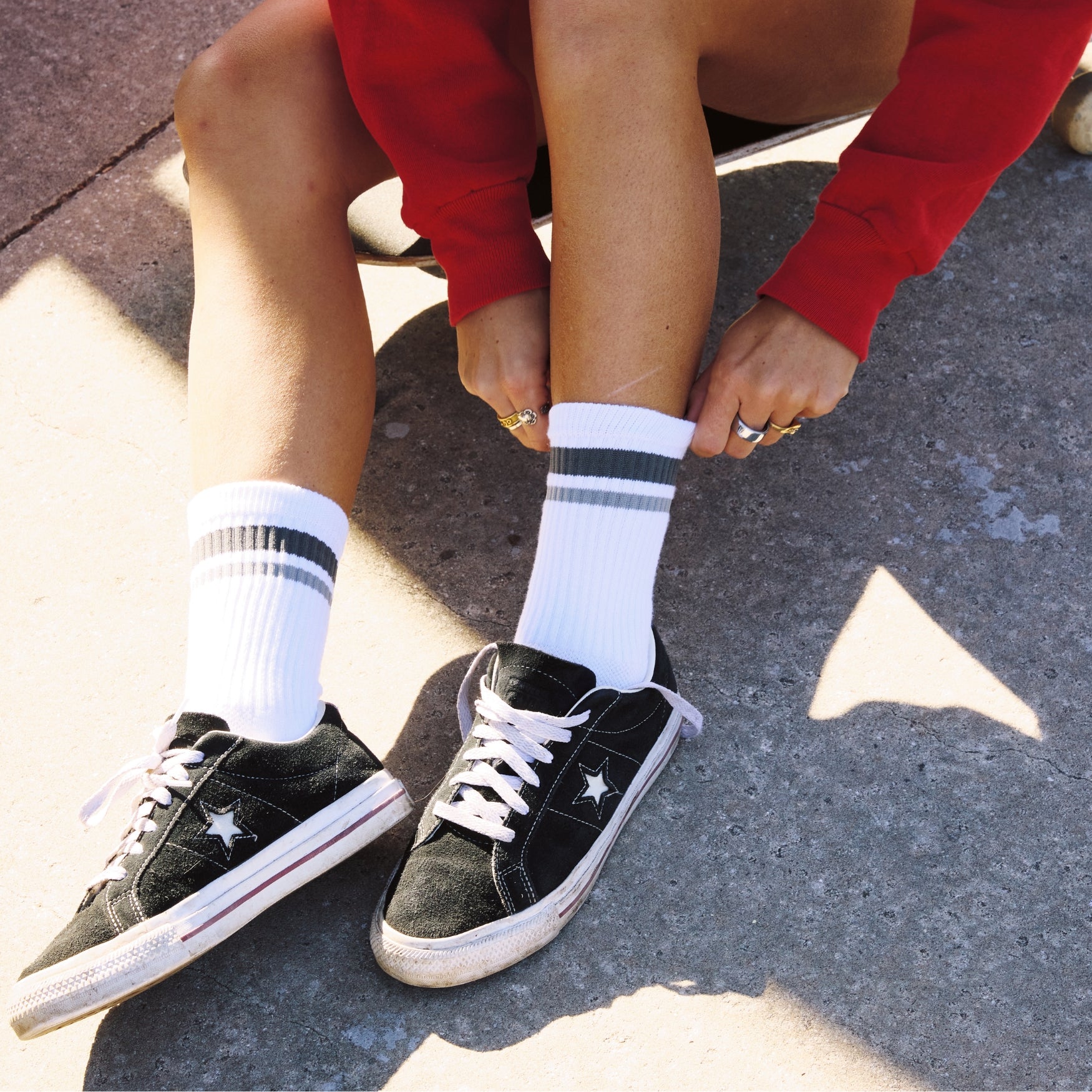 Grey Stripe Crew 3 - Pack - del campo