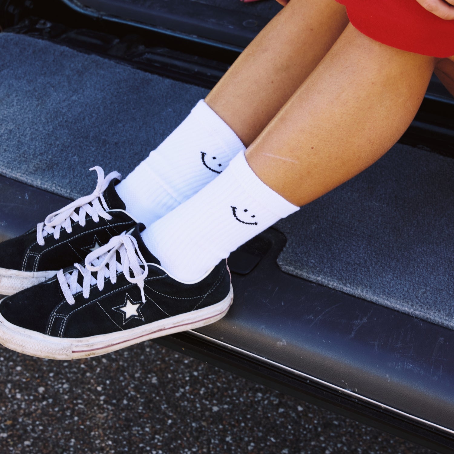 Smiley Crew 3-Pack - Del Campo Golf Socks | Made in USA