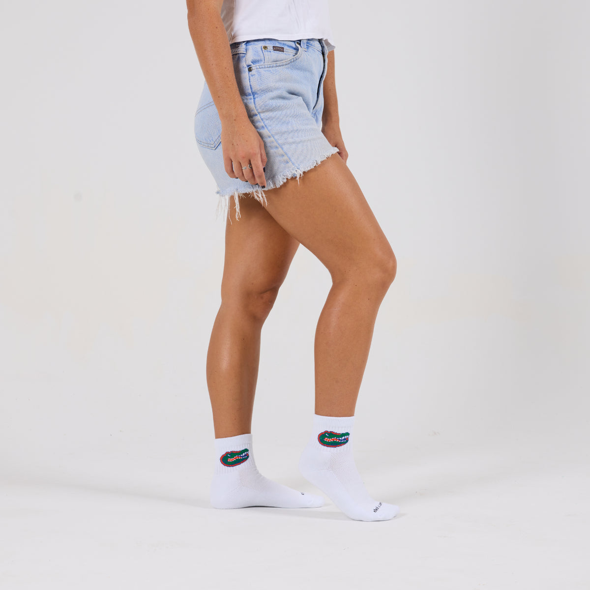 Florida Gators - Gator Head Socks - del campo