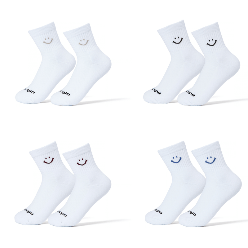 Del Campo Fall Smiley Pack golf socks, fall 2026 pack
