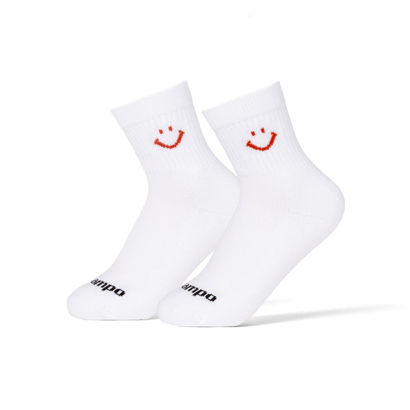 Del Campo Rust Smiley golf socks