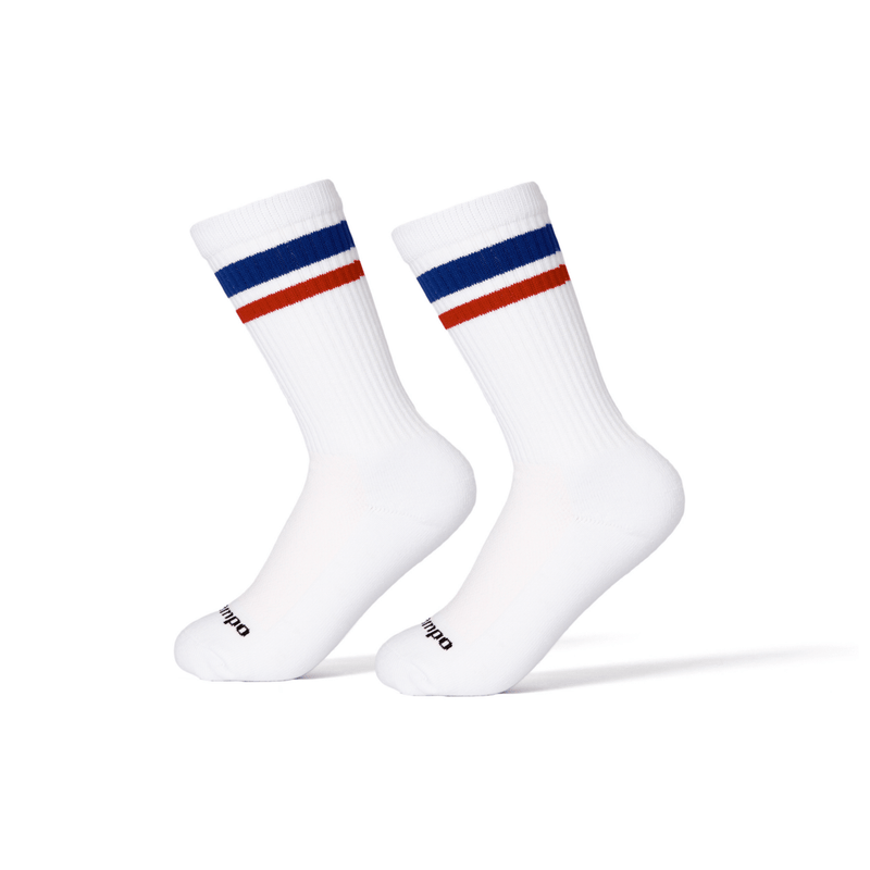 Blue/Red Crew Stripe - del campo
