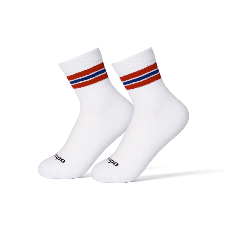 Red/Blue Triple Stripe - del campo