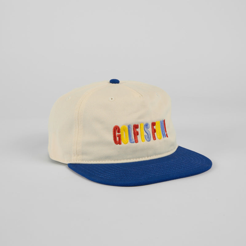 GOLF IS FUN Two-Tone Hat - del campo