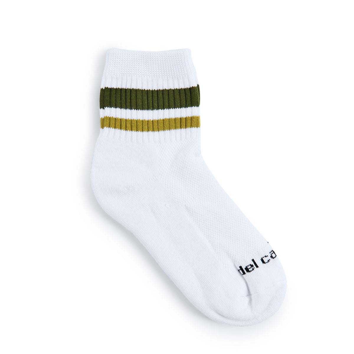Del Campo Forest Stripes golf socks, flat lay
