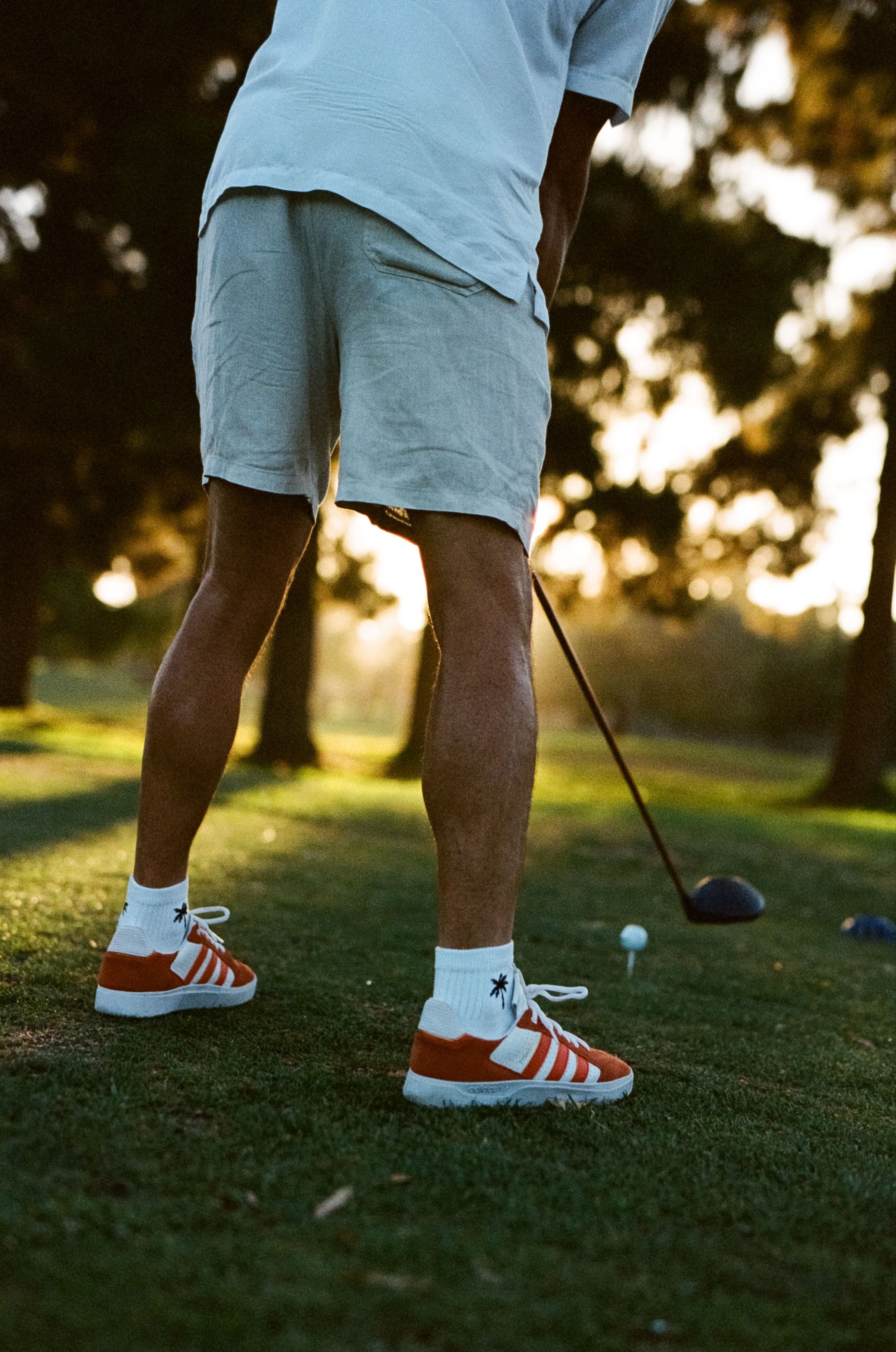 Golf socks with on sale shorts