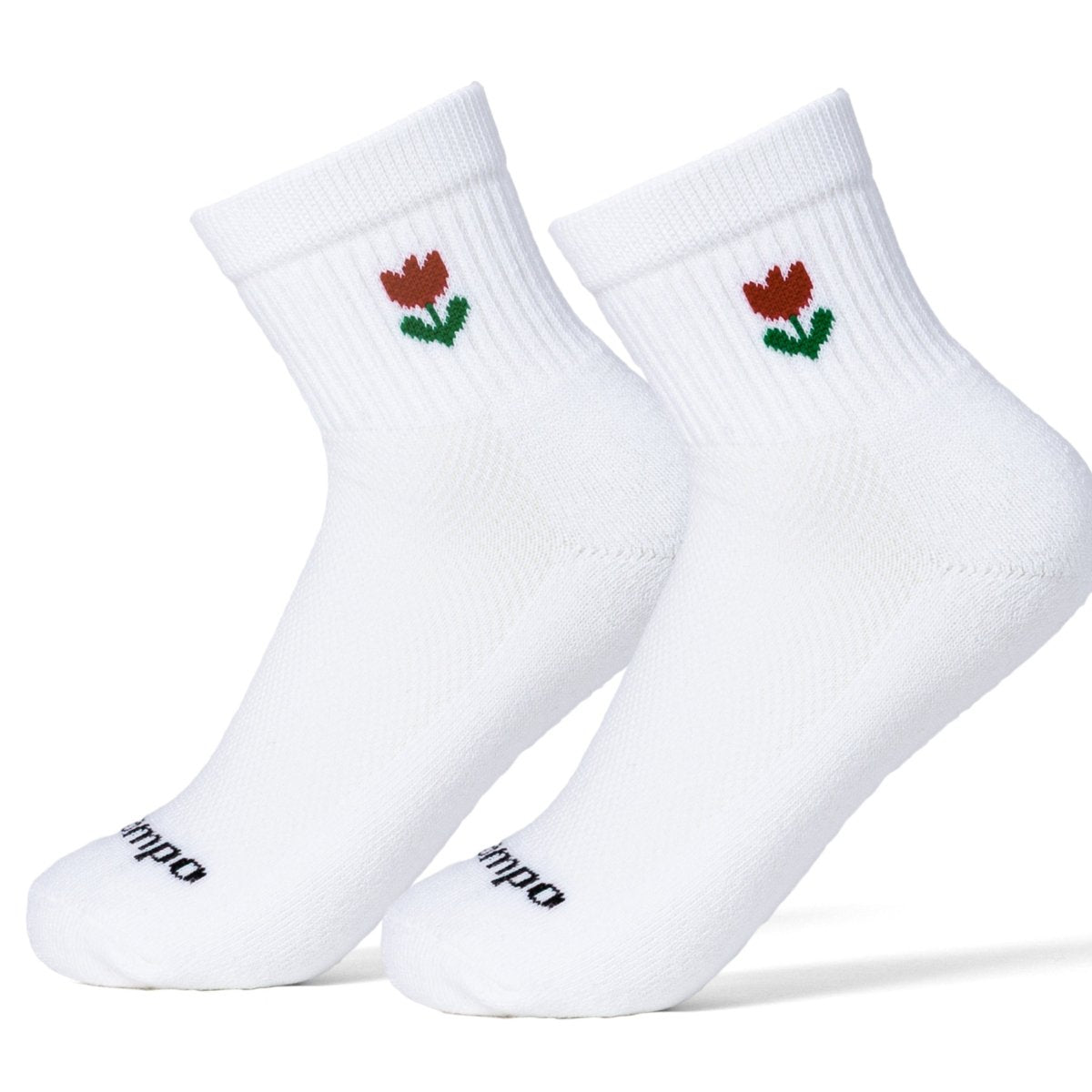 Tulips - del campo golf socks | made in the USA