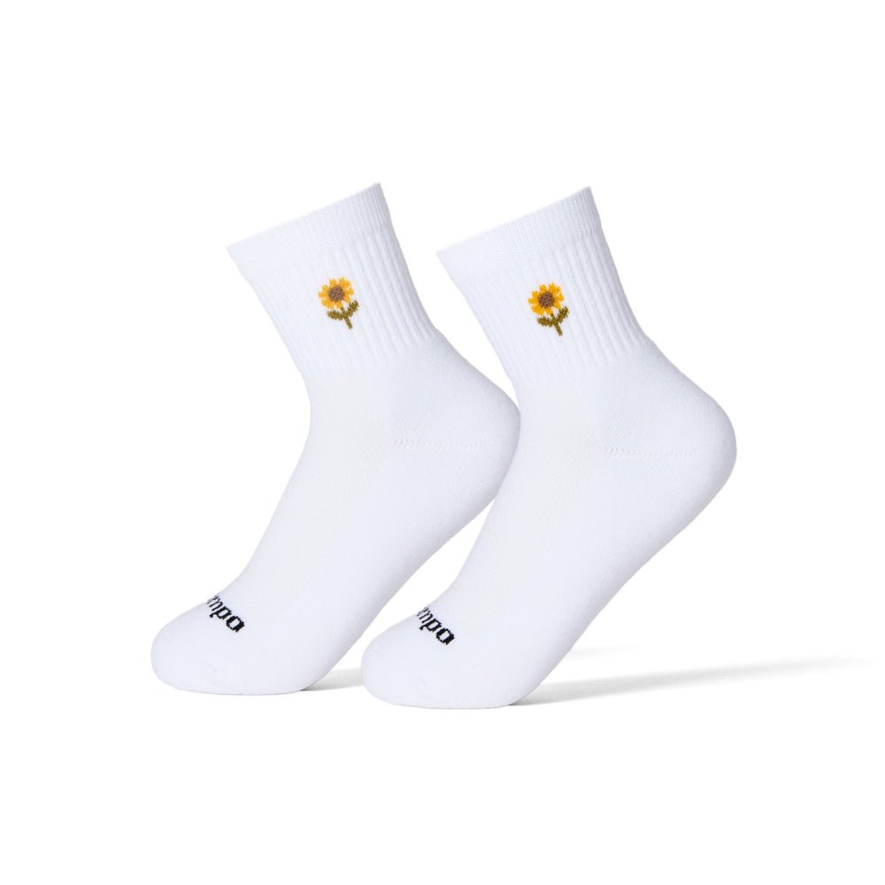 Sunflower - del campo golf socks | made in the USA