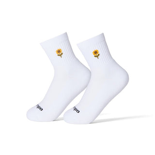 Del Campo Sunflower golf socks