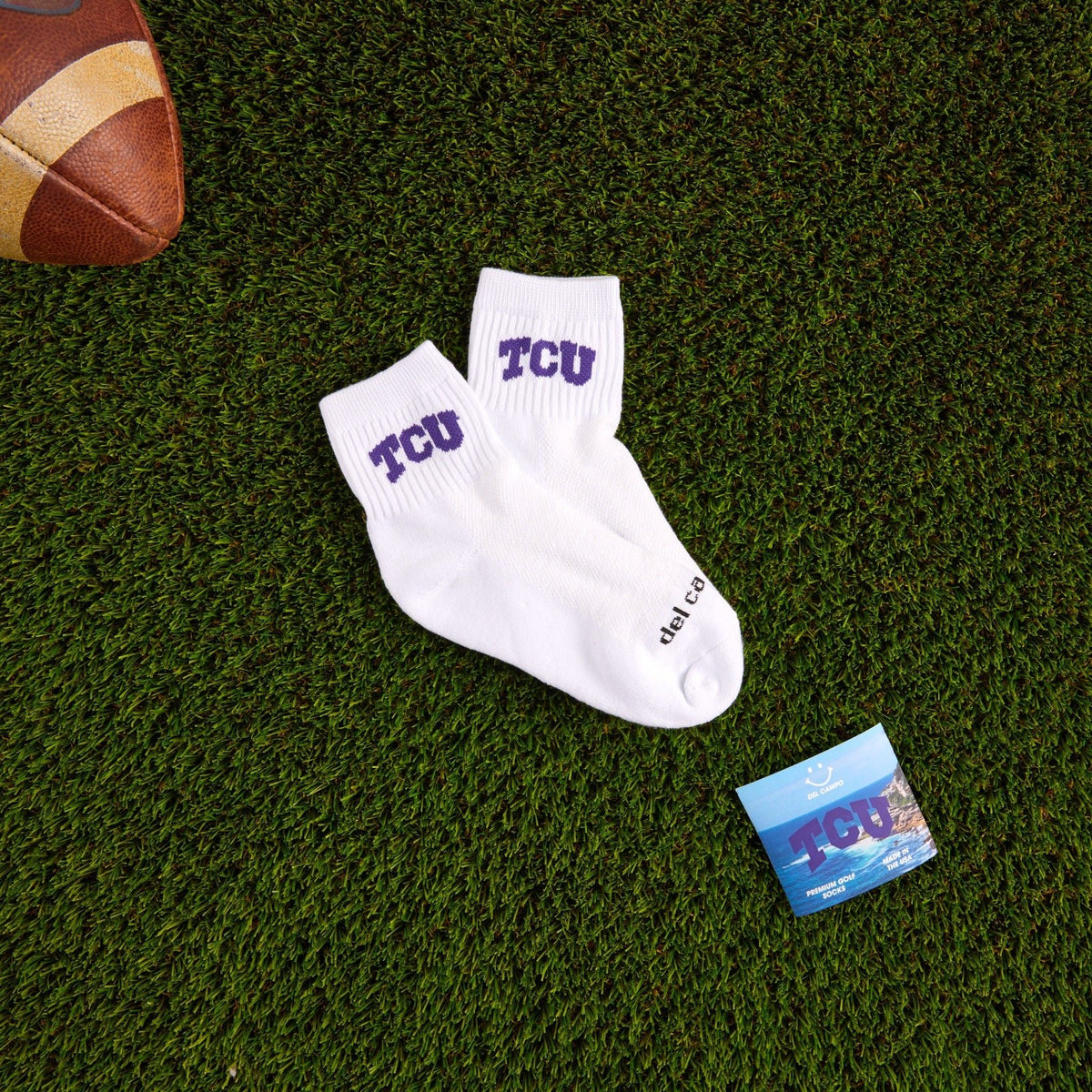 Texas Christian University Socks - del campo