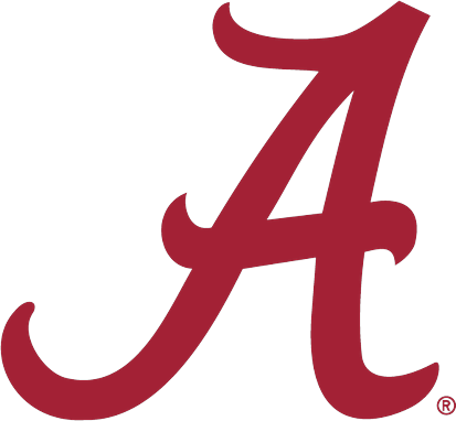 Alabama Crimson Tide logo.