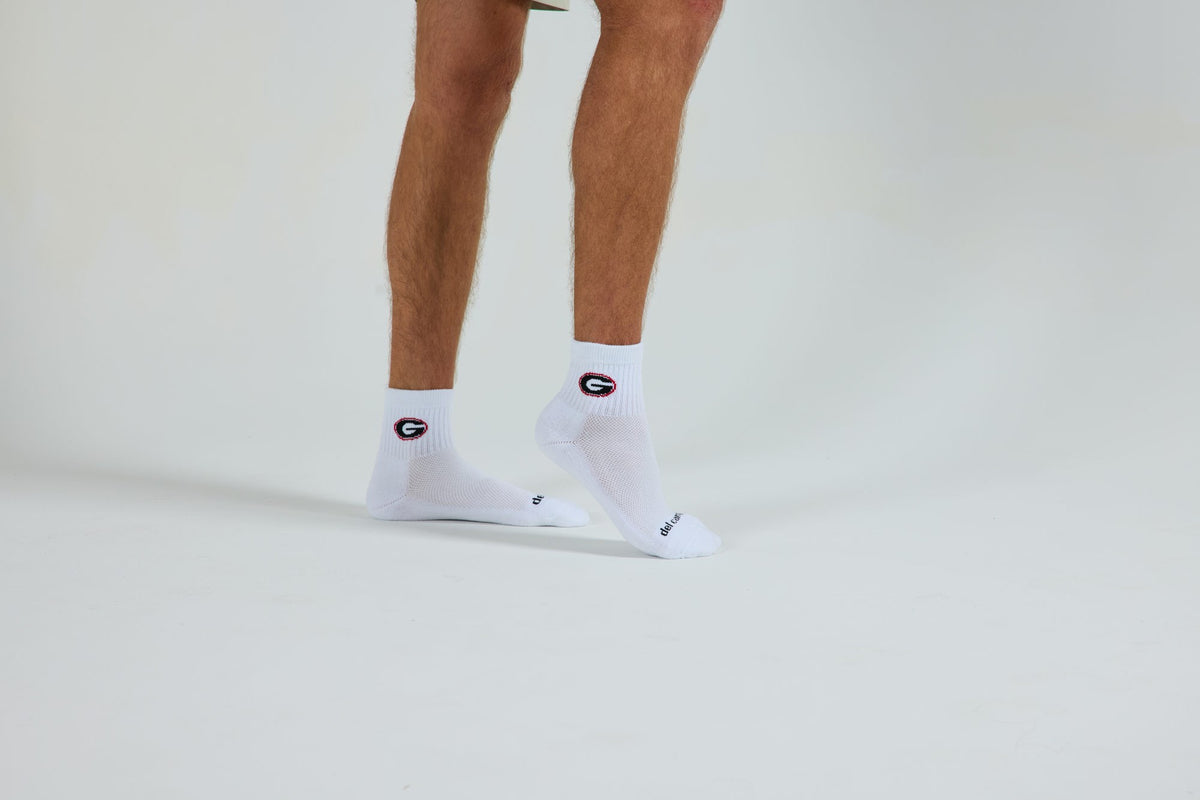 Del Campo Georgia Bulldogs golf socks