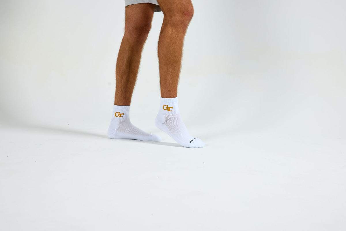 Del Campo Georgia Tech Yellow Jackets golf socks