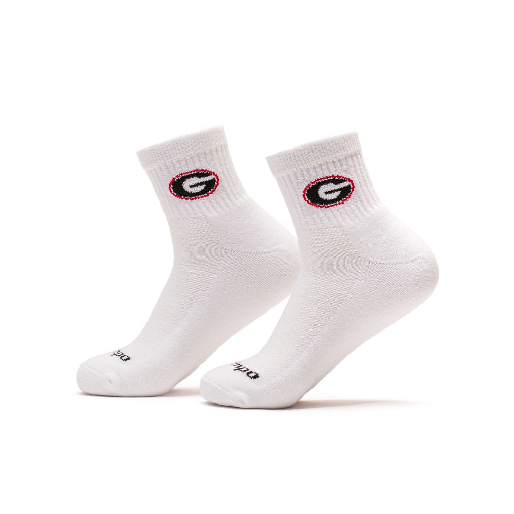 UGA DAWGS - White