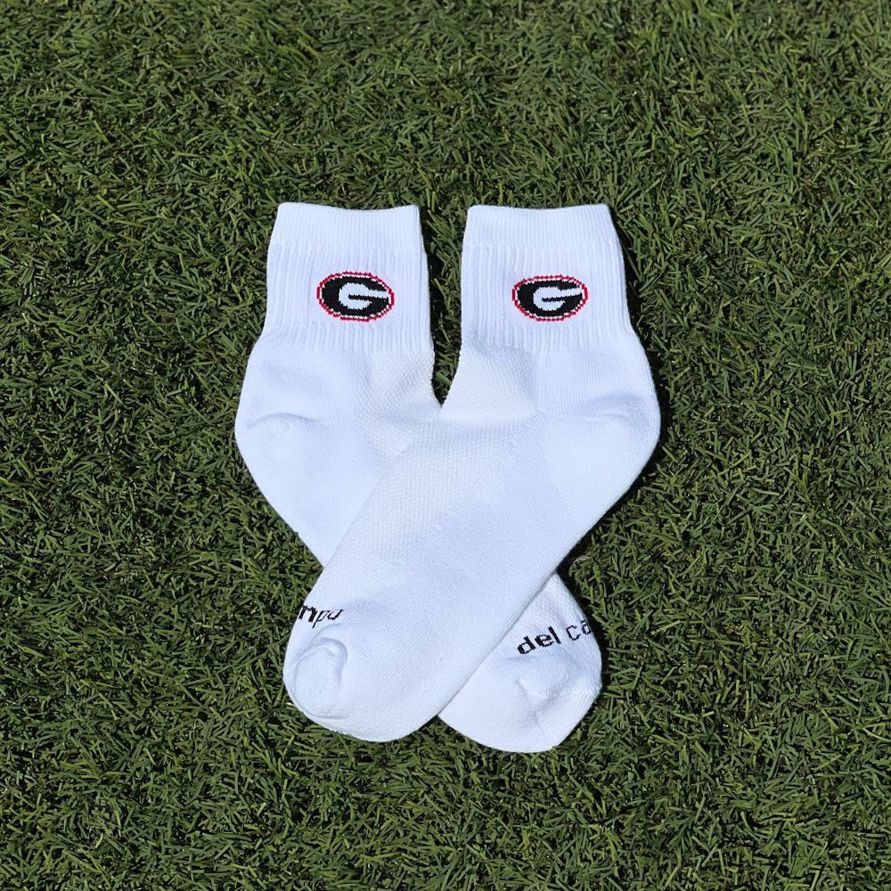 UGA DAWGS - White