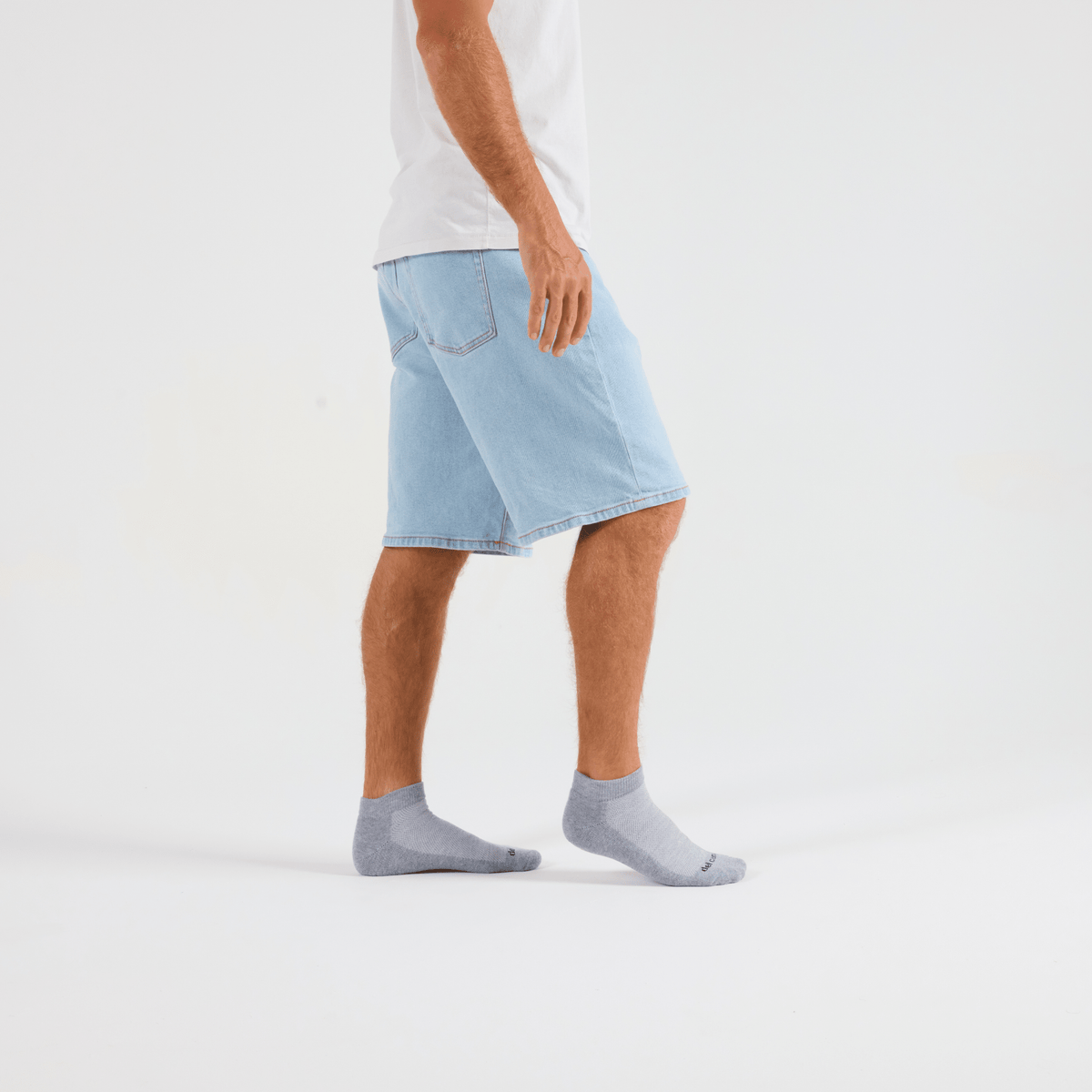 Grey Blank Lowcut Pack Bundle - del campo
